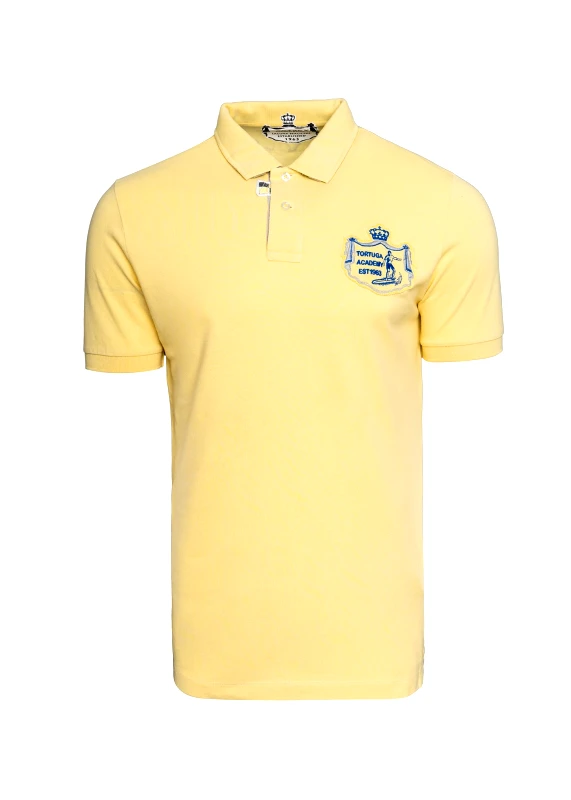 La Tortuga La Tortuga Pique Polo μπλούζα σε Regular γραμμή - 10E6100U422SE01 2004 Giallo