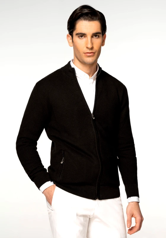 Artisti Italiani Aritsti Italiani Ζακέτα της σειράς Sweat Zip - AI27362Z 12 Black