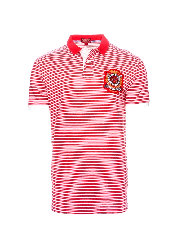 U.S. Polo Assn Polo Assn Polo Μπλούζα της σειράς Pique - CM12S Y2 1BB 03P Sunset Red