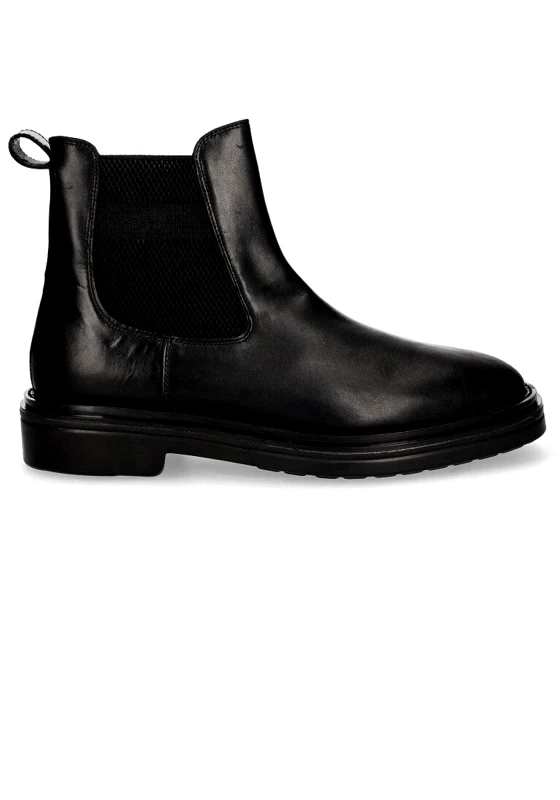 Gant GANT Δερμάτινα Chelsea Boots της σειράς Boggar - 29651740 G00 Black
