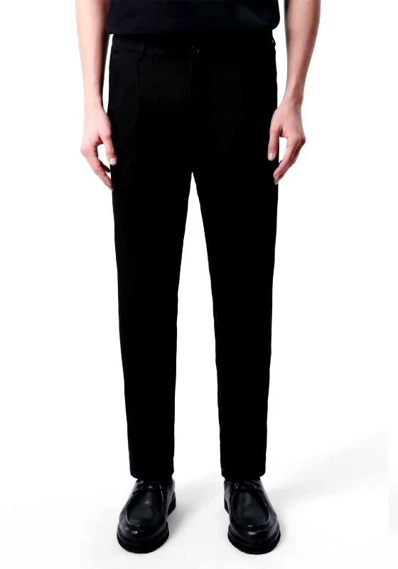Drykorn Drykorn Υφασμάτινο Παντελόνι της σειράς Chasy - 122011 1000 Black