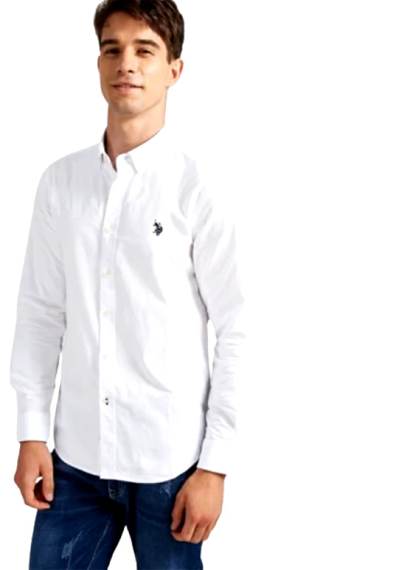 U.S. Polo Assn Oxford Shirt - White