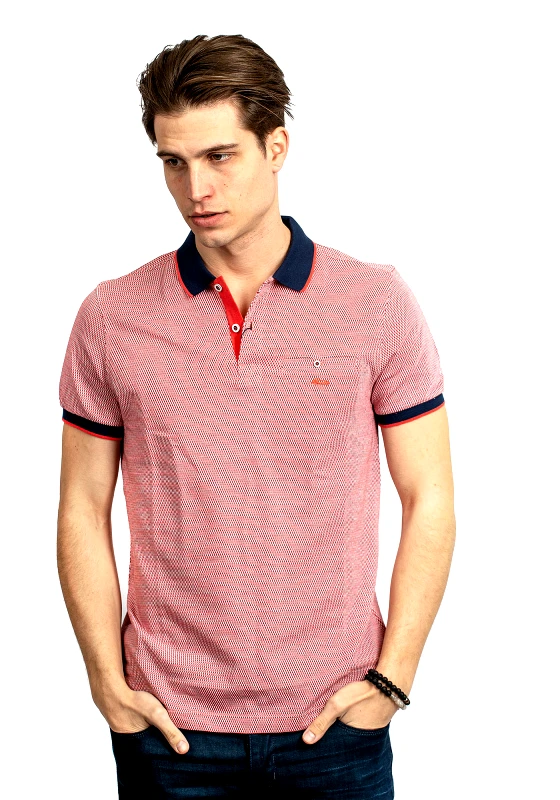Dario Beltran Dario Beltran Polo T-Shirt - Red