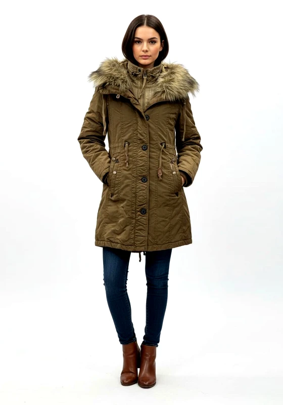 Khujo Jackets Khujo Πάρκα της σειράς Monique - 1659CO153J 534 Light Brown