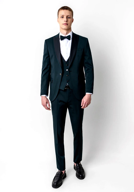 VERSACE 19.69 ABBIGLIAMENTO SPORTIVO SRL V1969 3 Pieces Κοστούμι της σειράς Adriano - 07.33.ADRIANO Green