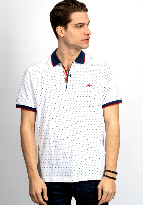 Dario Beltran Dario Beltran Polo T-Shirt - White
