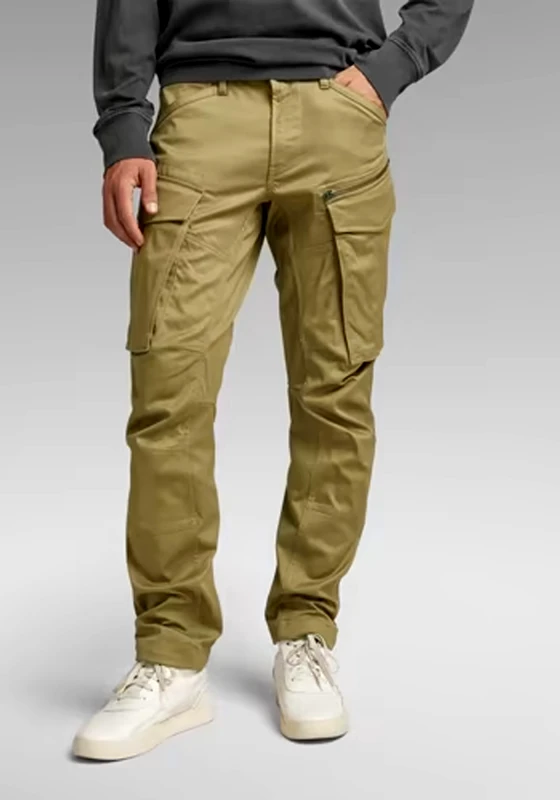 G-STAR G Star Cargo Παντελόνι της σειράς Rovic Zip 3D Tapered - D02190 C096 C981 21 Fresh Army Green GD