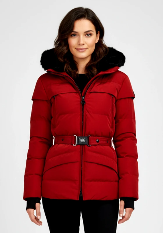 Wellensteyn Wellensteyn Μπουφάν της σειράς Tivana Lady - TIV 382 Darkred