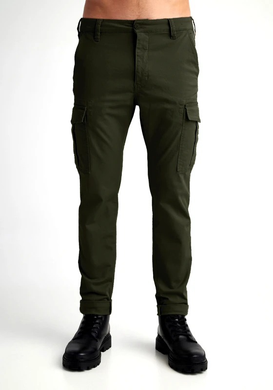 Staff Jeans & CO STAFF Cargo Παντελόνι της σειράς River - 5-873.250.9.052.Ν0005 Olive