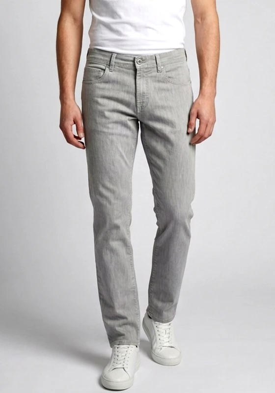 Alberto Alberto Υφασμάτινο Παντελόνι Stone - 8517 1704 905 Grey