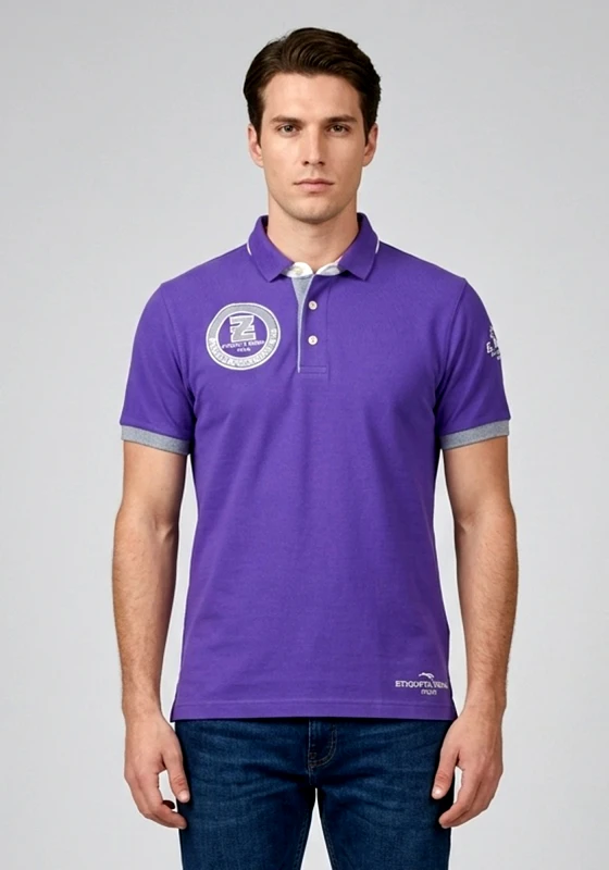 U.S. Polo Assn U.S. Polo Assn Polo Μπλούζα Logo - 000440 3538 Purple