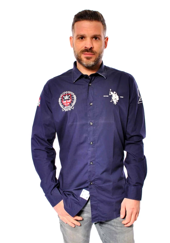 U.S. Polo Assn US POLO ASSN.Shirt ENGLAND - NAVY 178