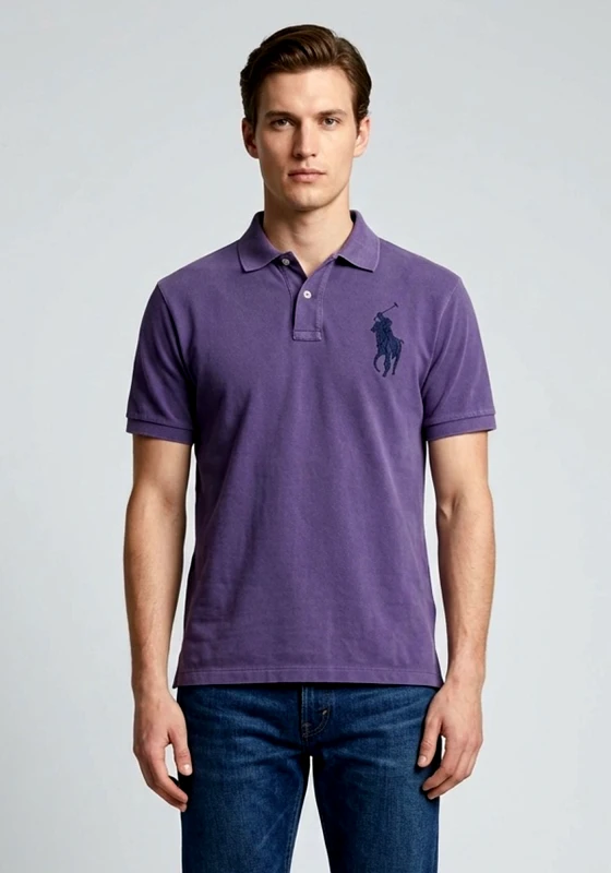 U.S. Polo Assn U.S. Polo Assn Μπλούζα Polo - 86586 43414 258 Purple