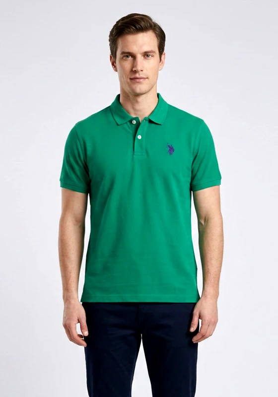 U.S. Polo Assn U.S. Polo Assn Μπλούζα Polo - 35507 41029 244 Green