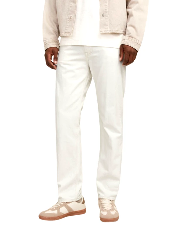 JACK&JONES ΤΖΙΝ JACK & JONES JJ|CHRIS JJCOOPER AM 900 ECRU JACK&JONES