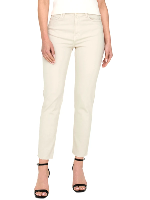 ONLY ΤΖΙΝ ONLY ONLEMILY HW ST RW CRPANK DNM COL NOOS ECRU ONLY