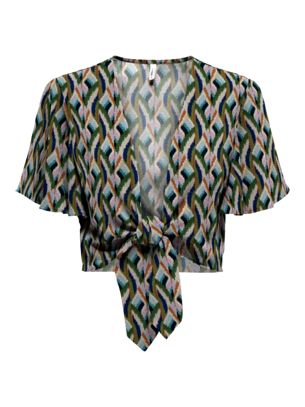 ONLY TOP ONLY NOVA LIFE VIS S/S FENYA AOP TREETOP ONLY