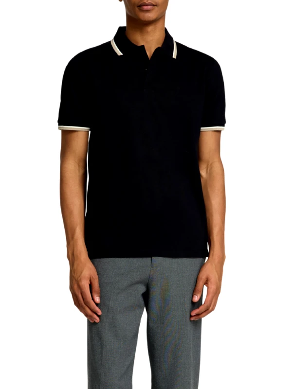 SELECTED ΠΟΛΟ SELECTED SLHSLIM-ATLAS SPORT SS BLACK SELECTED