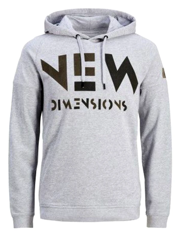 JACK&JONES ΦΟΥΤΕΡ JACK&JONES CORE ΓΚΡΙ ΑΝΟΙΧΤΟ JACK&JONES