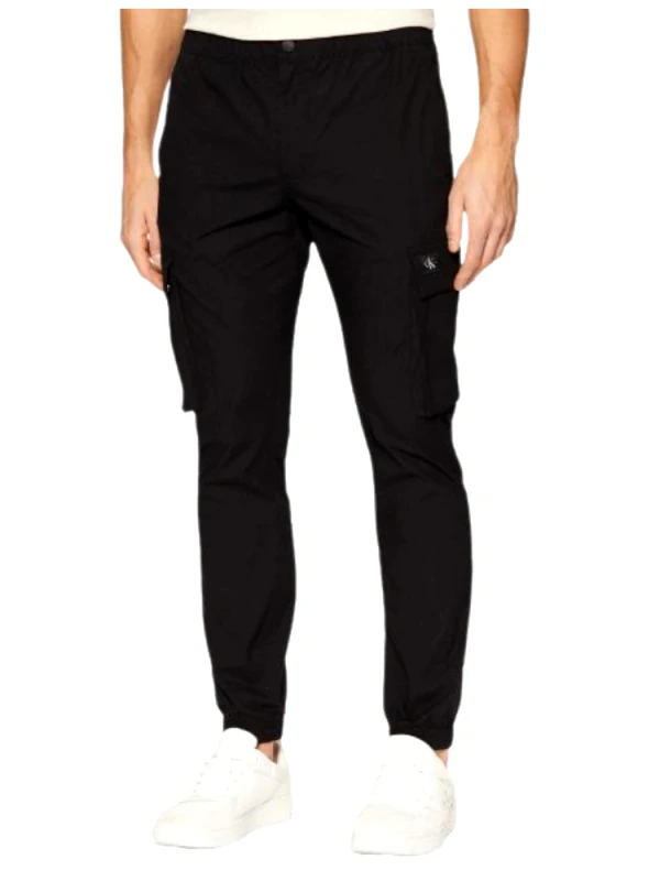 CALVIN KLEIN ΠΑΝΤΕΛΟΝΙ CALVIN KLEIN SKINNY CARGO BLACK CALVIN KLEIN