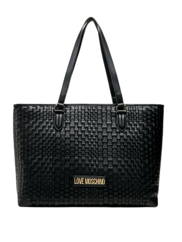 LOVE MOSCHINO ΤΣΑΝΤΑ LOVE MOSCHINO BORSA PU NERO/BLACK LOVE MOSCHINO
