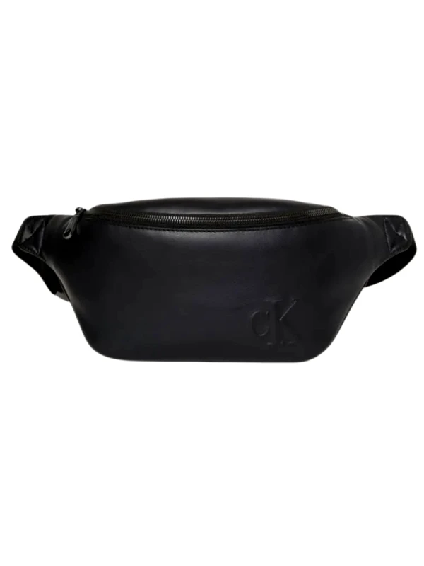 CALVIN KLEIN ΤΣΑΝΤΑ CALVIN KLEIN RAISED WAISTBAG BLACK CALVIN KLEIN