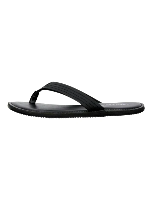 JACK&JONES ΣΑΓΙΟΝΑΡΕΣ JACK & JONES JFWASHTON LEATHER SANDAL ANTHRACITE JACK&JONES