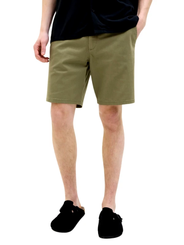 JACK&JONES ΒΕΡΜΟΥΔΑ JACK & JONES JREBSHARP CHINO SHORT SN DEEP LICHEN GREEN JACK&JONES