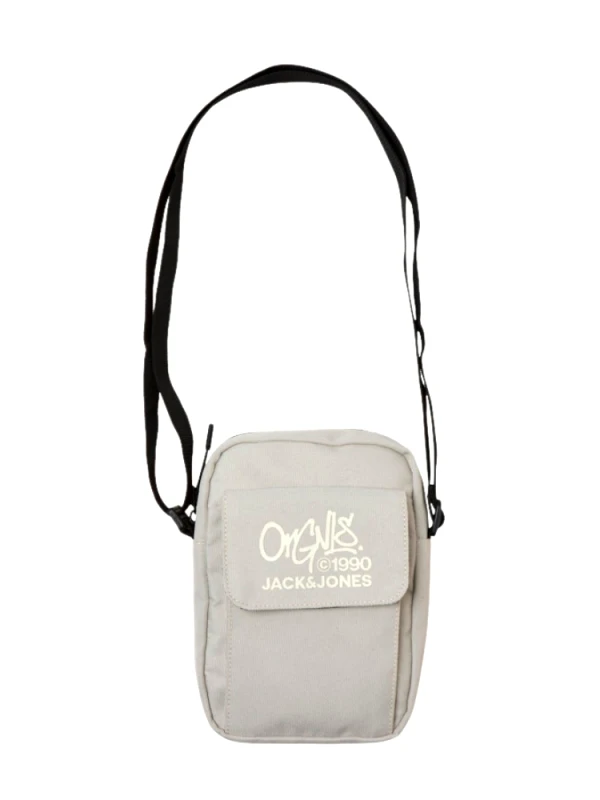 JACK&JONES ΤΣΑΝΤΑ JACK & JONES JACORG X SLING BAG LN MOONBEAM JACK&JONES