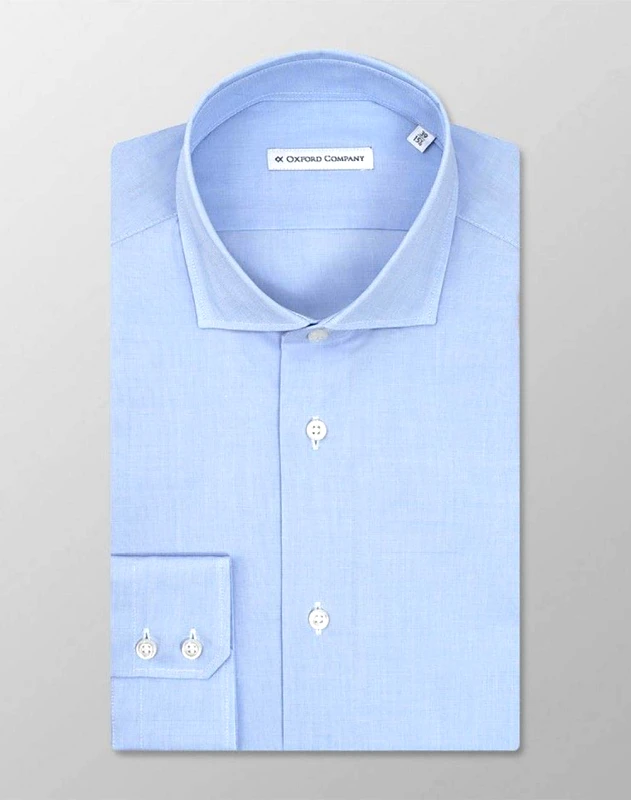 OXFORD COMPANY OXFORD COMPANY ROXY SLIM FIT ΠΟΥΚΑΜΙΣΟ M111NRE21.02-02 SkyBlue
