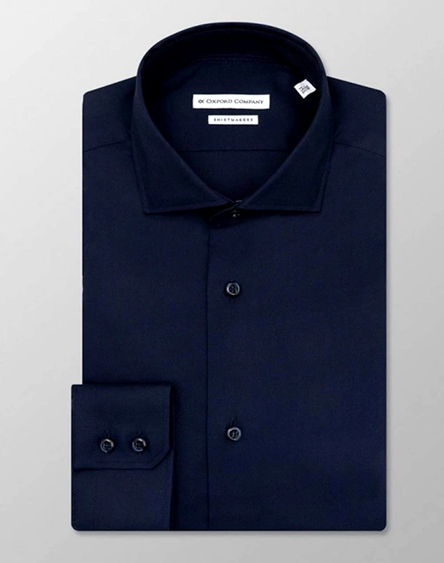 OXFORD COMPANY OXFORD ROXY SLIM FIT ΠΟΥΚΑΜΙΣΟ Z117NRN21.05-05 Blue