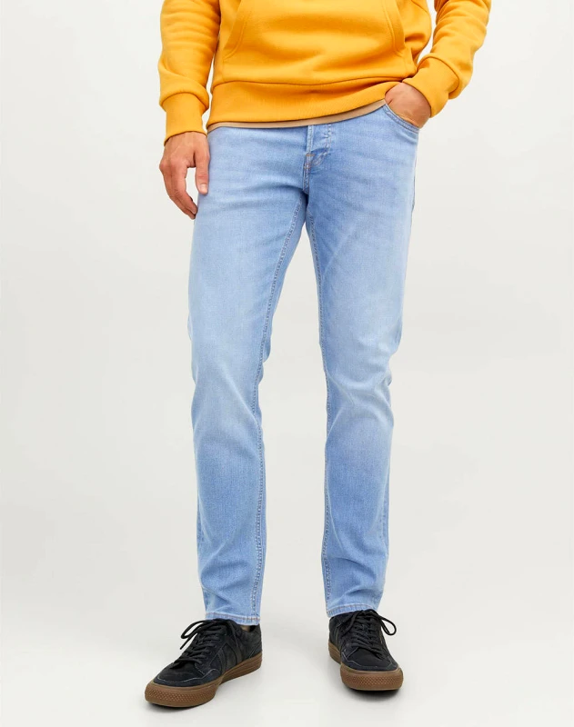 JACK&JONES JACK&JONES JJIGLENN JJORIGINAL SQ 330 NOOS 12243593-BLUE DENIM DenimLightBlue