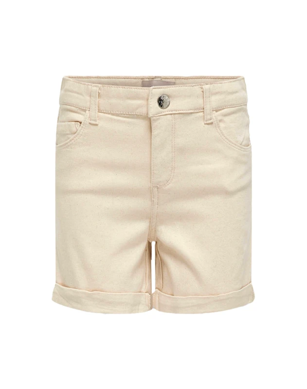 ONLY ONLY KOGPHINE-AMAZING COLOR SHORTS PNT 15280836-Whitecap Gray OffWhite