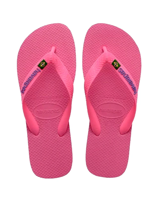 HAVAIANAS HAVAIANAS BRAZIL LOGO ΣΑΓΙΟΝΑΡΕΣ 4110850-0129 Pink