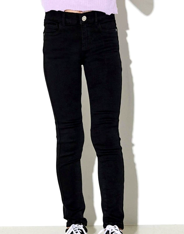 ONLY ONLY KONRAIN REG SKINNY JEANS CRY6060 NOOS 15234583-BLACK DenimBlack