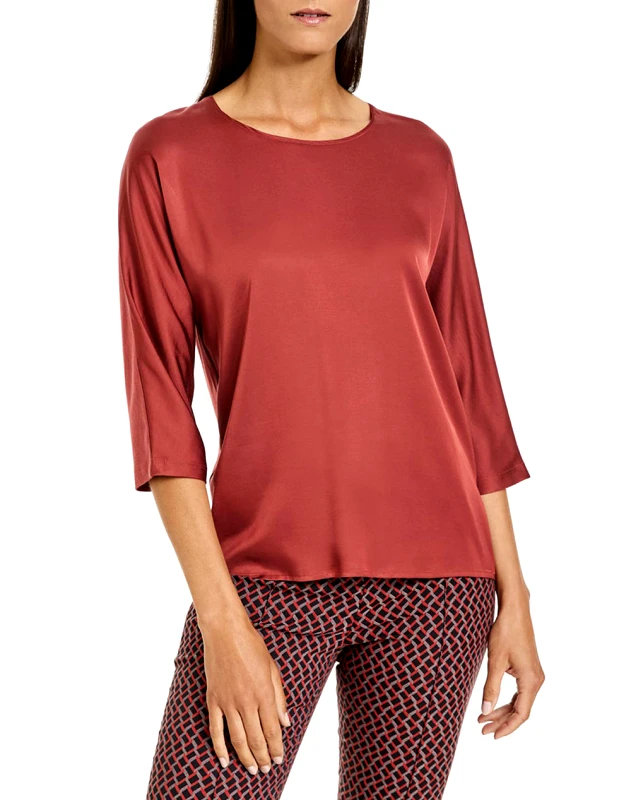 GERRY WEBER GERRY WEBER T-SHIRT 3/4 SLEEVE 270229-35033-60703 OrangeRed