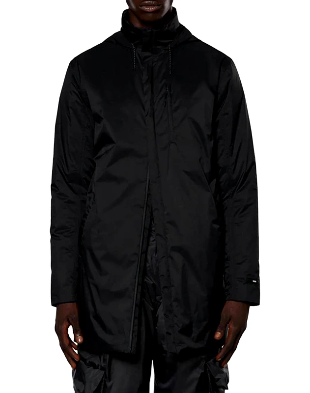 RAINS RAINS ΜΠΟΥΦΑΝ Padded Nylon Coat RNSAW2215480-01 Black