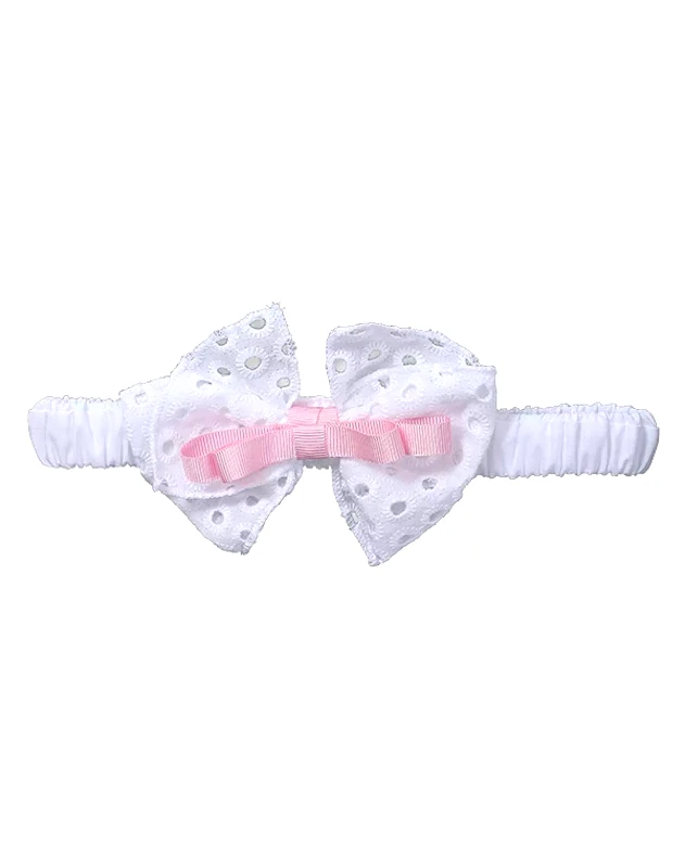 MATOU MATOU ΚΟΡΔΕΛΑ ΜΑΛΛΙΩΝ ΠΑΙΔΙΚΟ GIRL 2S24-MF5900H-WHITE White
