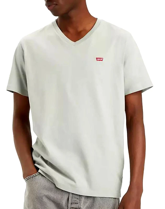 LEVIS LEVIS ORIGINAL HM VNECK 85641-0036-0036 LightGray