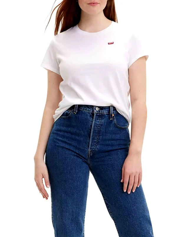 LEVIS LEVIS PERFECT TEE 39185-0006-0006 White