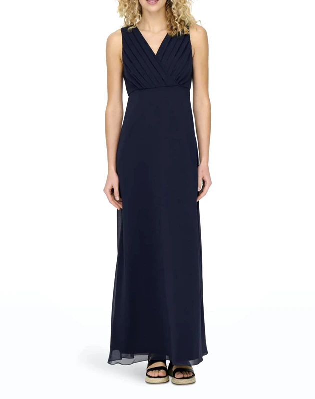 ONLY ONLY ONLANNA SISI SL MAXI DRESS LIFE WVN 15320261-Night Sky DarkBlue