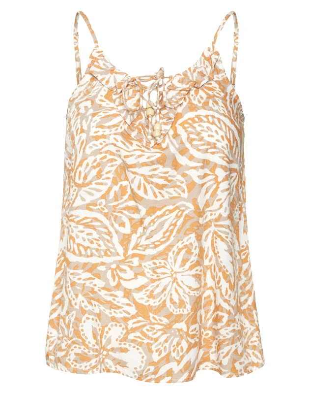 VERO MODA VERO MODA VMNETHE SINGLET TOP WVN 10308901-Nomad Multi