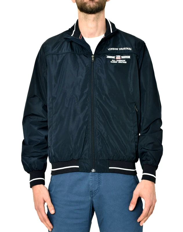 VINSON VINSON MORY BOMBER 104112-Dark Sapphire DarkBlue