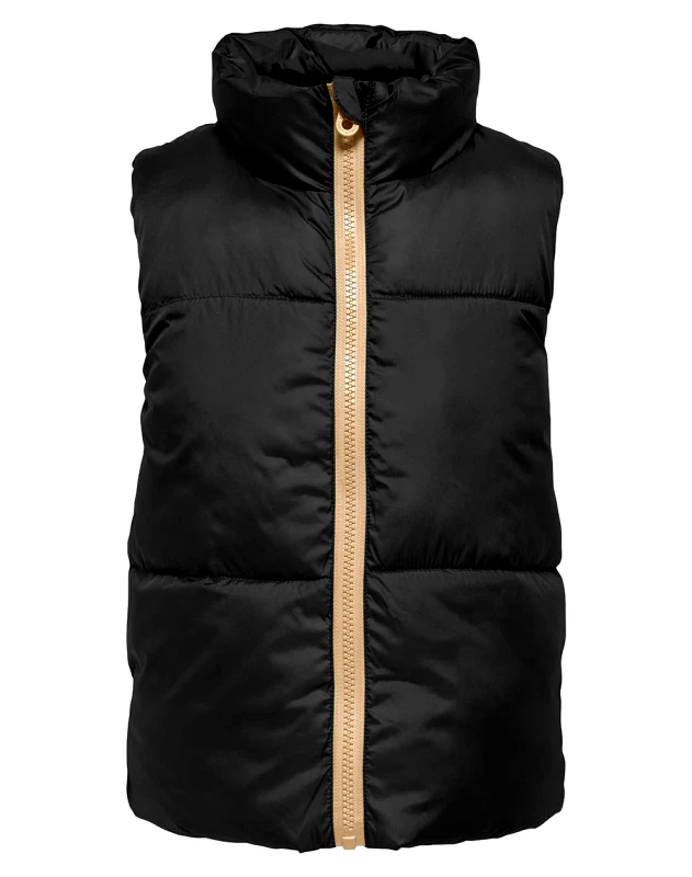 ONLY ONLY KOGNEWRICKY REV. WAISTCOAT CP OTW 15306414-BlackBeige JetBlack
