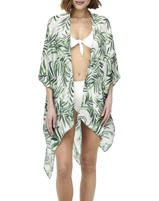 ONLY ONLY ONLLUNA LIFE PALM BEACH CARDIGAN ACC 15252320-Cloud Dancer Mixed