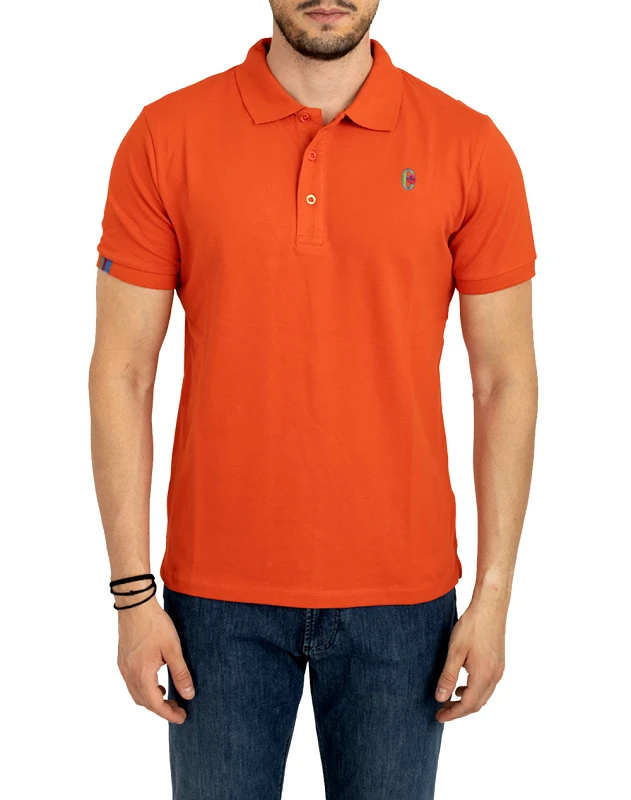 CONTE OF FLORENCE CONTE OF FLORENCE POLO VALLETTA 6552018U-696 Orange