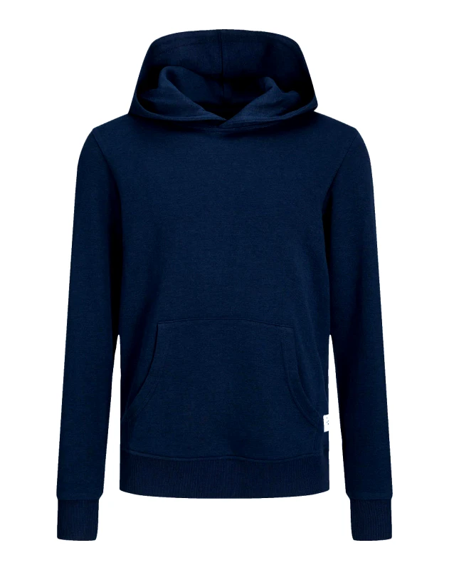 JACK&JONES JACK&JONES JJEBASIC SWEAT HOOD NOOS JNR 12184813-Navy Blazer NavyBlue