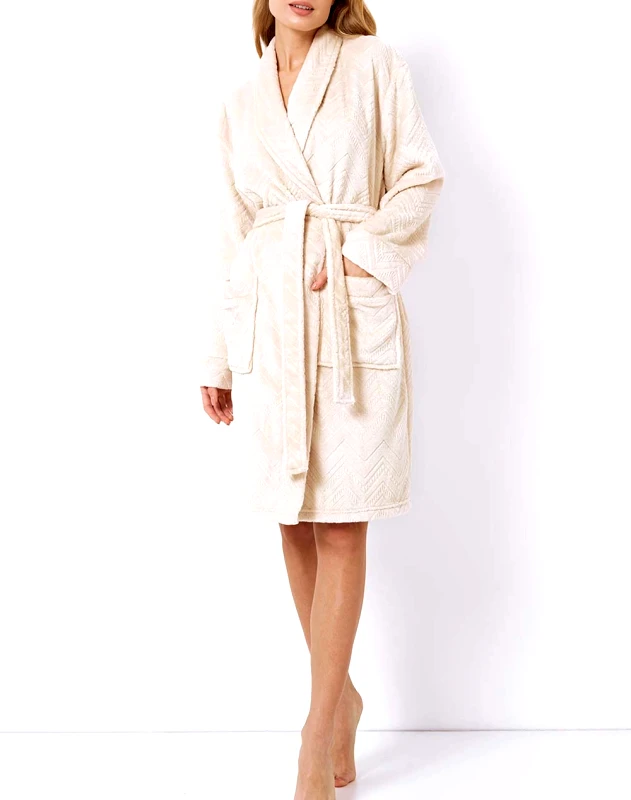 ARUELLE ARUELLE Zahra bathrobe 39.01.09.019-TYPOS Ecru