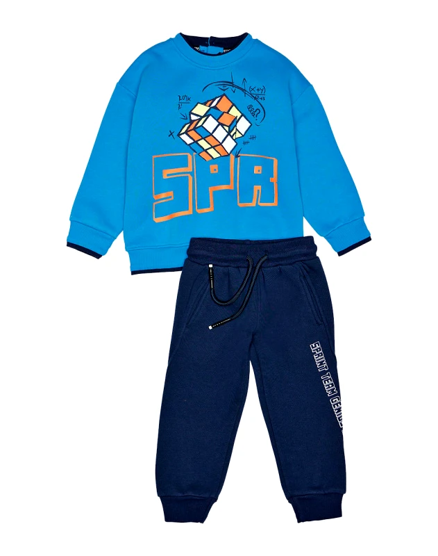 SPRINT SPRINT SET BABY BOY 242-1003-S309 Blue