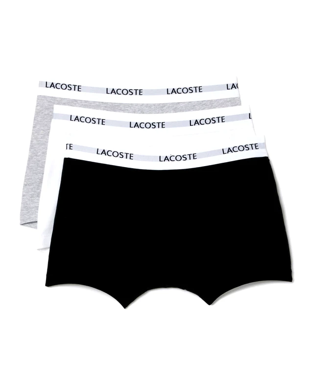 LACOSTE LACOSTE ΣΕΤ 3 ΕΣΩΡΟΥΧΩΝ TRUNK PACK 3 TRUNKS 35H5150-NUA Black